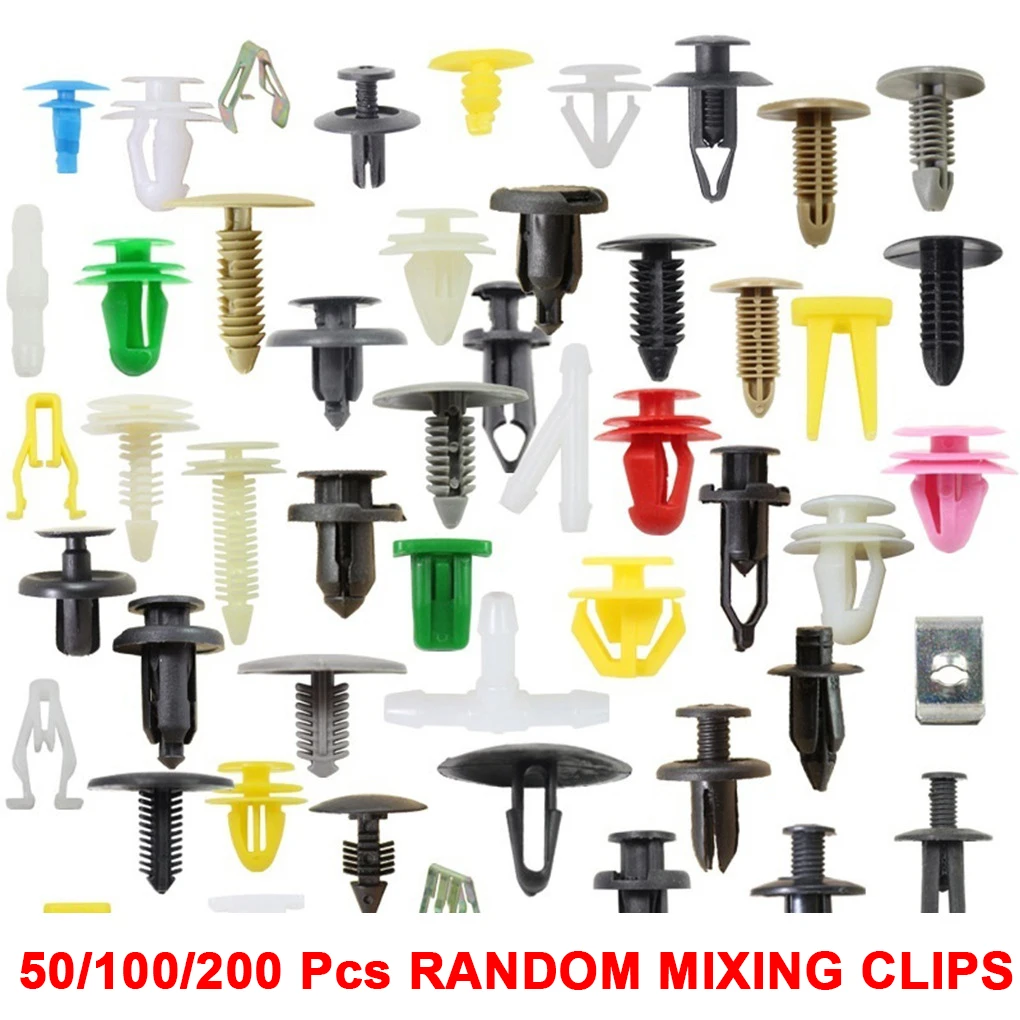 50/100/200 Pcs Car Clips Fastener Schroeven Bumper Interieur Auto Plastic Willekeurige Mengen Universal Plastic
50/100/200 Pcs Car Clips Fastener Schroeven Bumper Interieur Auto Plastic Willekeurige Mengen Universal Plastic