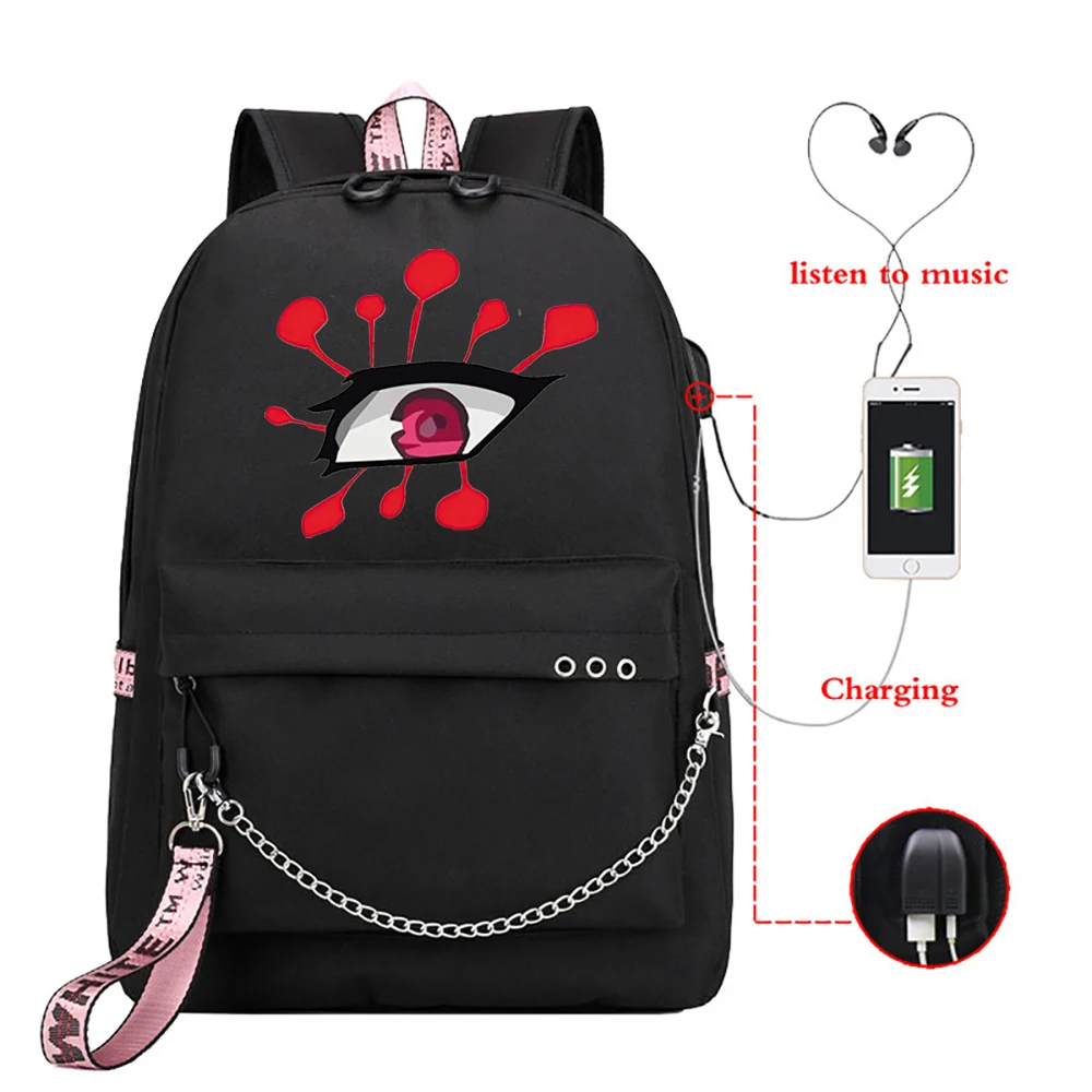 Kimetsu No Yaiba Tengen Uzui Eye Anime Backpack School Bags Laptop Travel Bags for Girls Demon Slayer Notebook Backpack Mochila
Kimetsu No Yaiba Tengen Uzui Eye Anime Backpack School Bags Laptop Travel Bags for Girls Demon Slayer Notebook Backpack Mochila