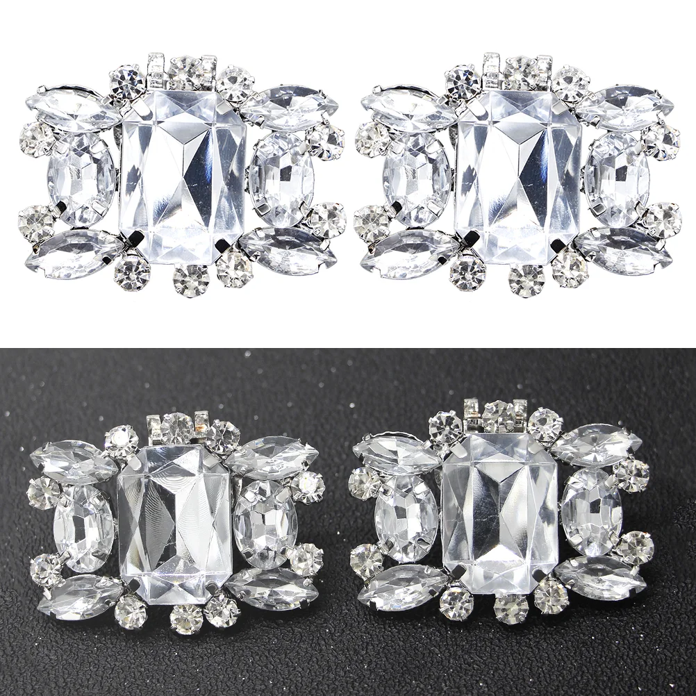 2 PCS Rhinestone Shoe Buckles Wedding Shoes Women Decorative Shoe Clip Wedding Shoe Decal Rhinestone Decor
2 PCS Rhinestone Shoe Buckles Wedding Shoes Women Decorative Shoe Clip Wedding Shoe Decal Rhinestone Decor