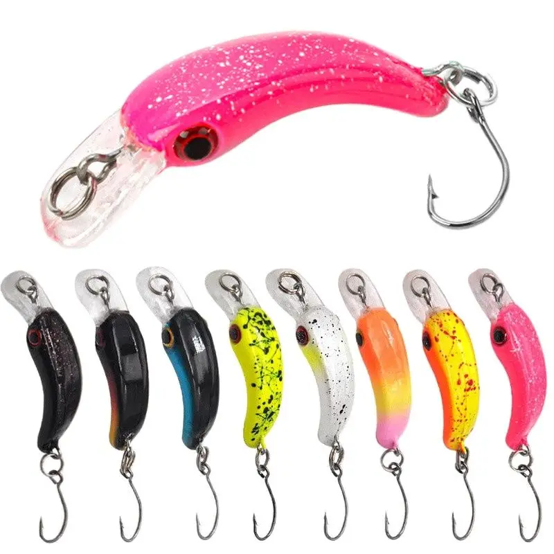 8Pcs Floating Mini Minnow Fishing Lure 1.3g 4cm Artificial Hard Bait Crankbait Wobblers Fishing lures Tackle
8Pcs Floating Mini Minnow Fishing Lure 1.3g 4cm Artificial Hard Bait Crankbait Wobblers Fishing lures Tackle