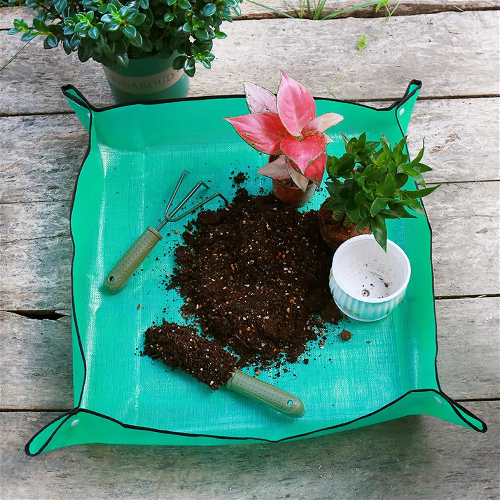 55/66/100cm Green Planting Mat Reusable Cushion Plant Repotting Mat Flower Pot Transplanting Mats Gardening Pad Garden Supplies
55/66/100cm Green Planting Mat Reusable Cushion Plant Repotting Mat Flower Pot Transplanting Mats Gardening Pad Garden Supplies