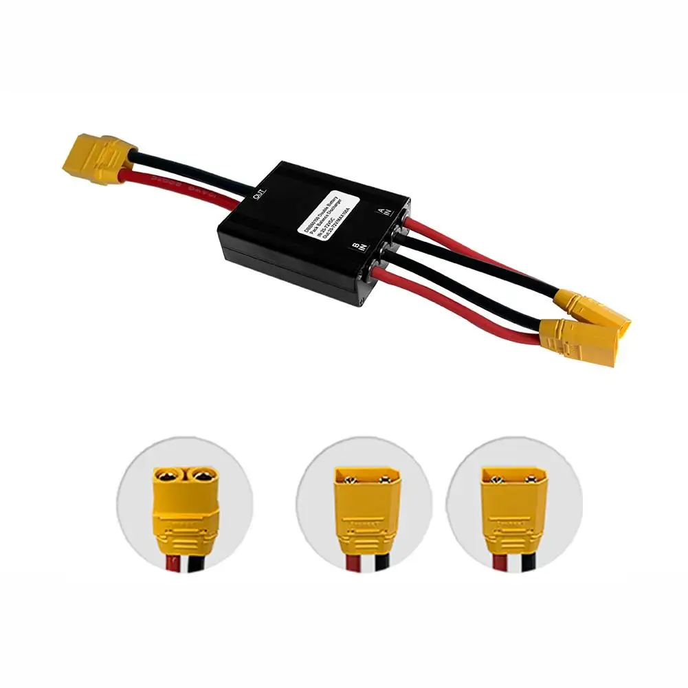 Ebike Dual Battery Discharge Converter Battery Connection Adapter Switcher Module Capacity 20V-72V XT90 Electric Bicycle Parts
Ebike Dual Battery Discharge Converter Battery Connection Adapter Switcher Module Capacity 20V-72V XT90 Electric Bicycle Parts