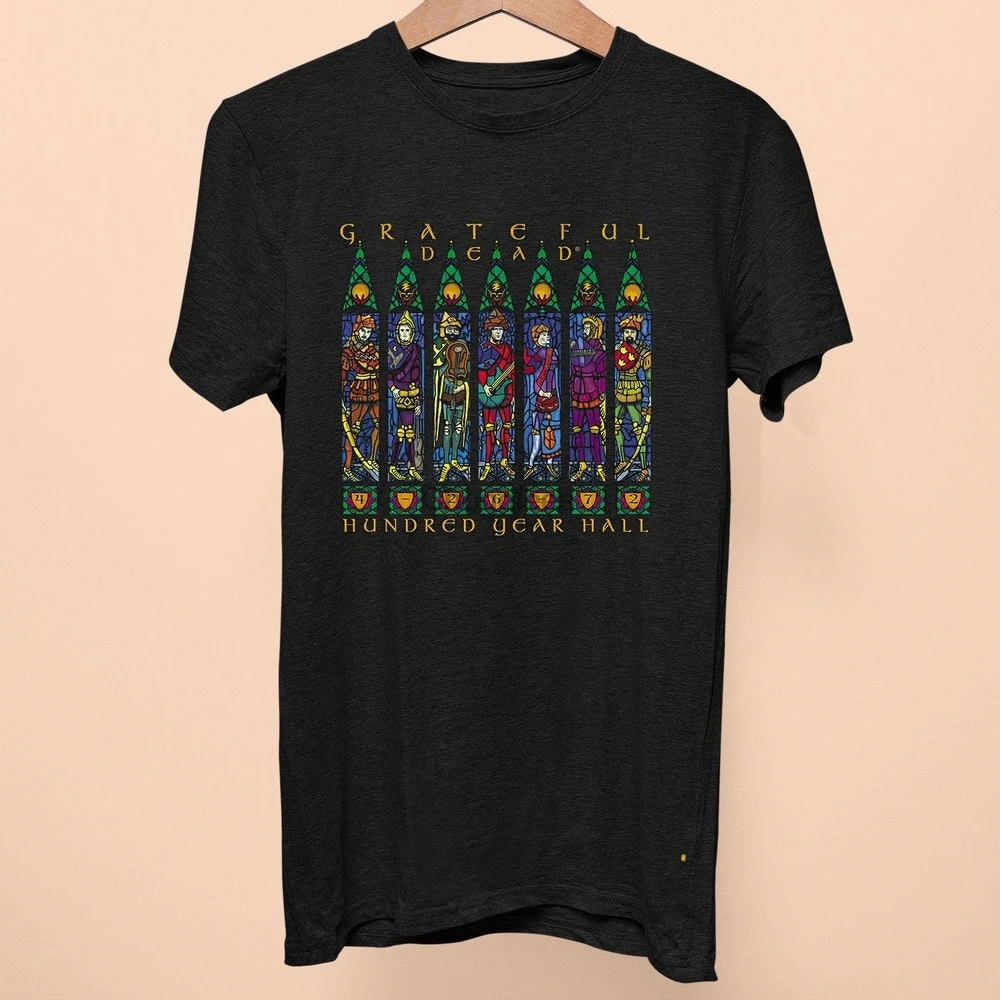 Grateful Dead 1995 сто лет зал Европа 72 черная футболка Vtg Размер S 4XL лучший подарок |