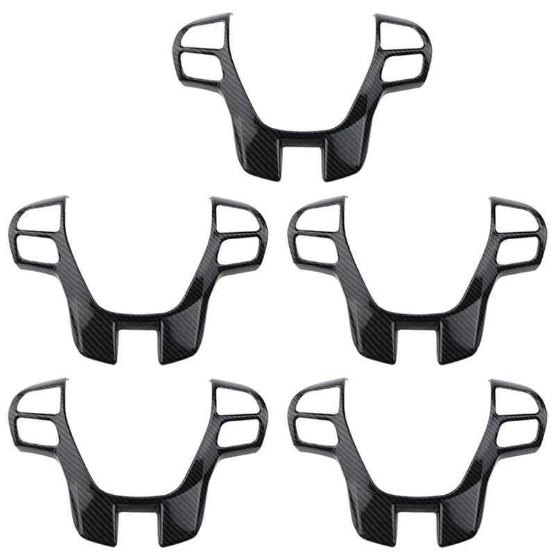 5X Carbon Fiber Steering Wheel Cover Trim Frame Decorator Sticker For Ford Ranger Everest Endeavour 2015+
5X Carbon Fiber Steering Wheel Cover Trim Frame Decorator Sticker For Ford Ranger Everest Endeavour 2015+