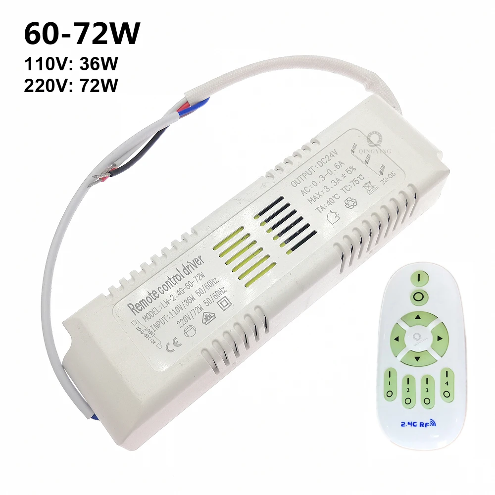 Трансформатор QINGYING 24В для двухцветной светодиодной ленты
Трансформатор QINGYING 24В для двухцветной светодиодной ленты