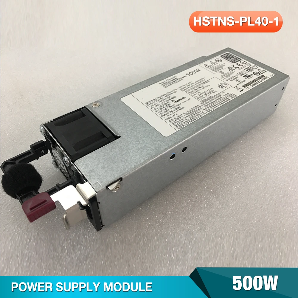 

HSTNS-PL40-1 For HP G10 Server Power Supply 865398-001 866729-001 865399-201 865408-B21 500W