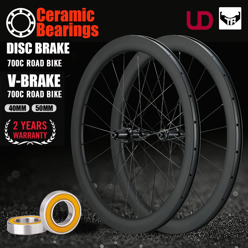 Углеродные колеса RYET для дорожного велосипеда 700c, дисковый тормоз/V-тормоз, колесная пара, бескамерные керамические подшипники ступицы 1423 с...
Углеродные колеса RYET для дорожного велосипеда 700c, дисковый тормоз/V-тормоз, колесная пара, бескамерные керамические подшипники ступицы 1423 с...