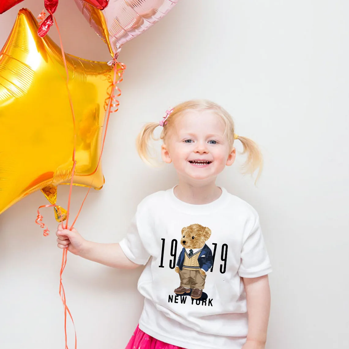 Boys T-Shirts Short Sleeve Bear Print Children Tees Tops Short-sleeve Boys Girls Shirts Child 4-12Years Wear Summer Kids Outfits
Boys T-Shirts Short Sleeve Bear Print Children Tees Tops Short-sleeve Boys Girls Shirts Child 4-12Years Wear Summer Kids Outfits