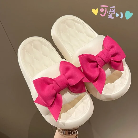 Korean Slik Bowtie Flip Flops Female Soft Sole Cloud Slippers Shoes Woman 2023 Summer Platform Flat Heels Sandals Women Slides
Korean Slik Bowtie Flip Flops Female Soft Sole Cloud Slippers Shoes Woman 2023 Summer Platform Flat Heels Sandals Women Slides