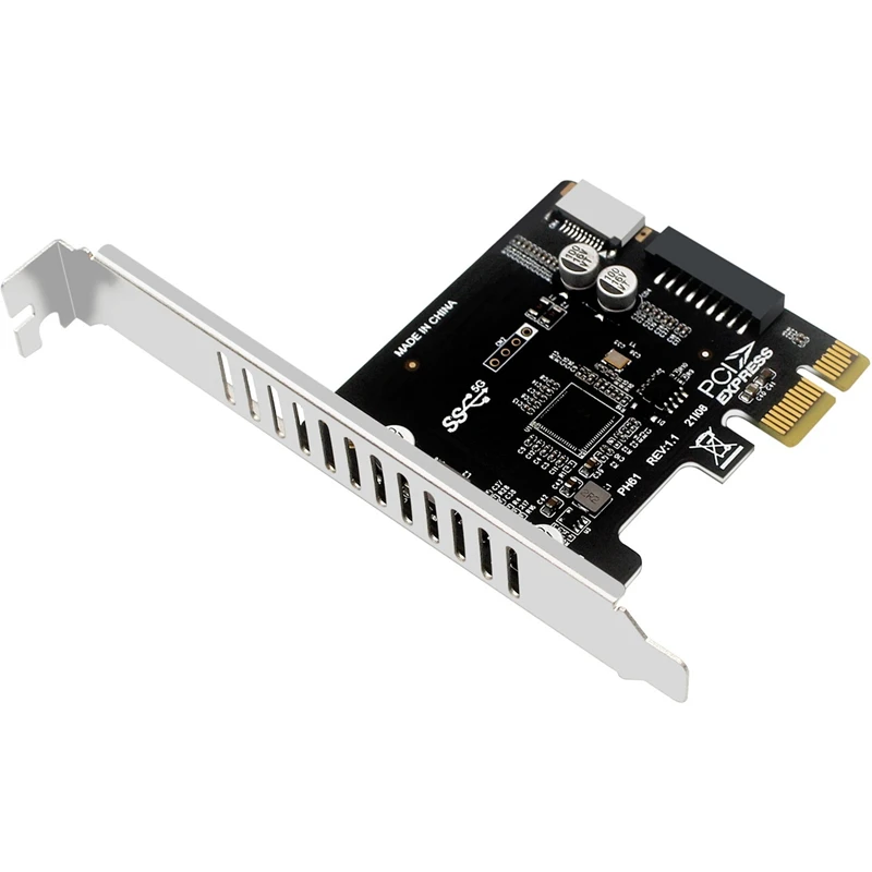 PCIE To USB 3.0 Expansion Card 5Gpbs Type E PCI Express Card Type C Front USB3.0 19/20Pin Expansion Card
PCIE To USB 3.0 Expansion Card 5Gpbs Type E PCI Express Card Type C Front USB3.0 19/20Pin Expansion Card