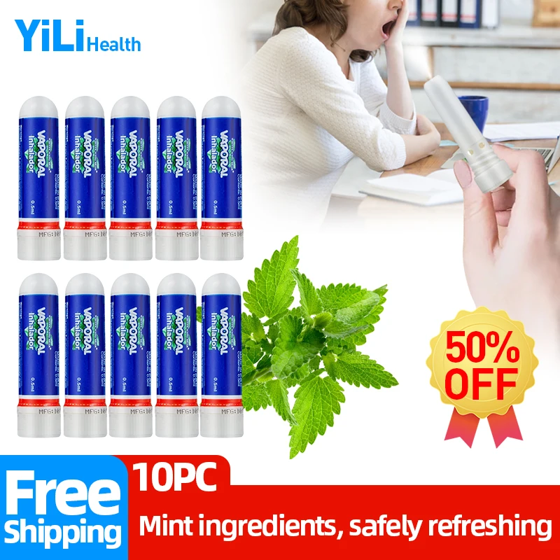 10pcs Rhinitis Mint Cream Thailand Nasal Inhaler Cure Sinusitis Allergy Relieve Nose Cold Cool Refresh Herbal Essential Oils
10pcs Rhinitis Mint Cream Thailand Nasal Inhaler Cure Sinusitis Allergy Relieve Nose Cold Cool Refresh Herbal Essential Oils