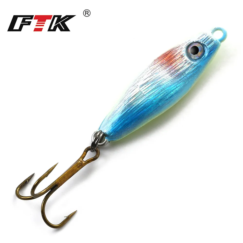 FTK Colorful Small Winter Ice Fishing Hook Jig Winter Bait Jig 3pcs/pack 4.5g/7.5g/9.5g with Carp Fishing Sharp Hook Marine Cut
FTK Colorful Small Winter Ice Fishing Hook Jig Winter Bait Jig 3pcs/pack 4.5g/7.5g/9.5g with Carp Fishing Sharp Hook Marine Cut
