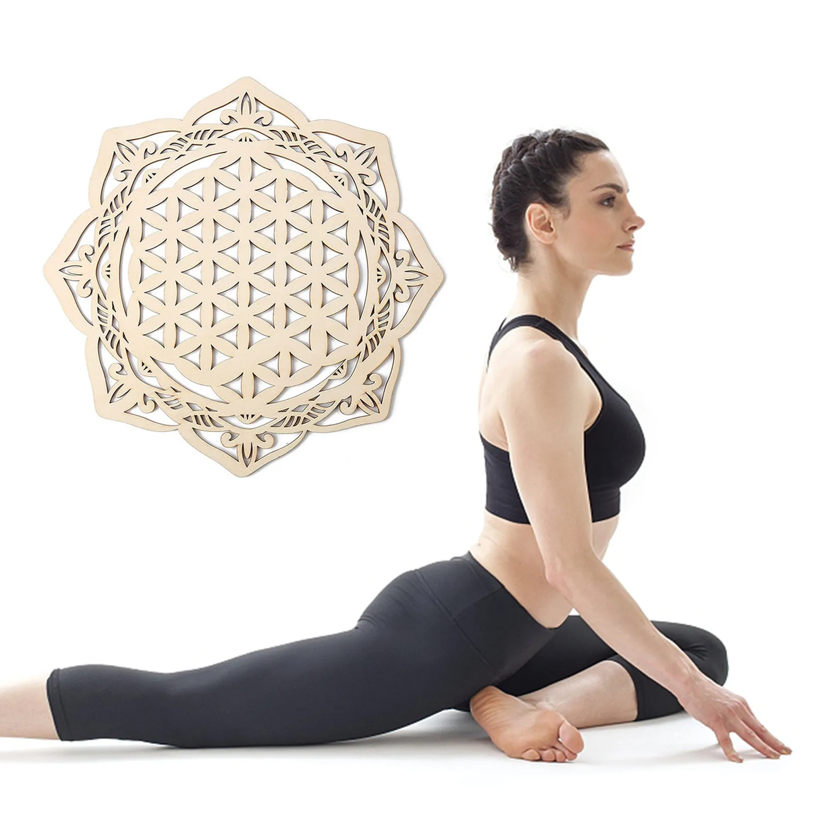 Flower Of Life Christmas Wooden Ornaments Sacred Geometry Ornaments Home Decoration Wood Sign Wall Art Seed of Life Coaster #D5
Flower Of Life Christmas Wooden Ornaments Sacred Geometry Ornaments Home Decoration Wood Sign Wall Art Seed of Life Coaster #D5