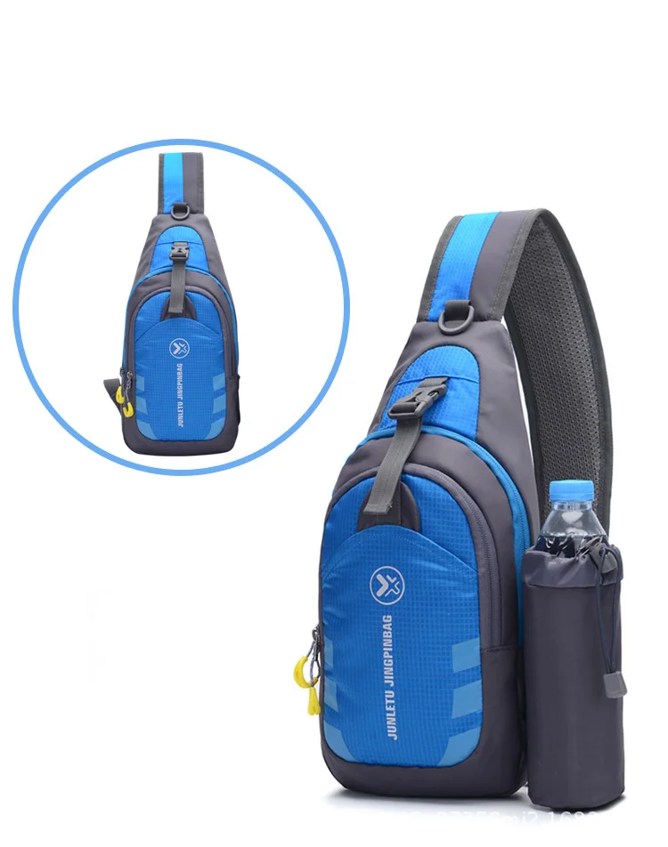 

Многофункциональная нейлоновая Наплечная Сумка для мужчин и женщин, нагрудной мессенджер, спортивный водонепроницаемый слинг через плечо, дорожная сумка для мужчин и женщин