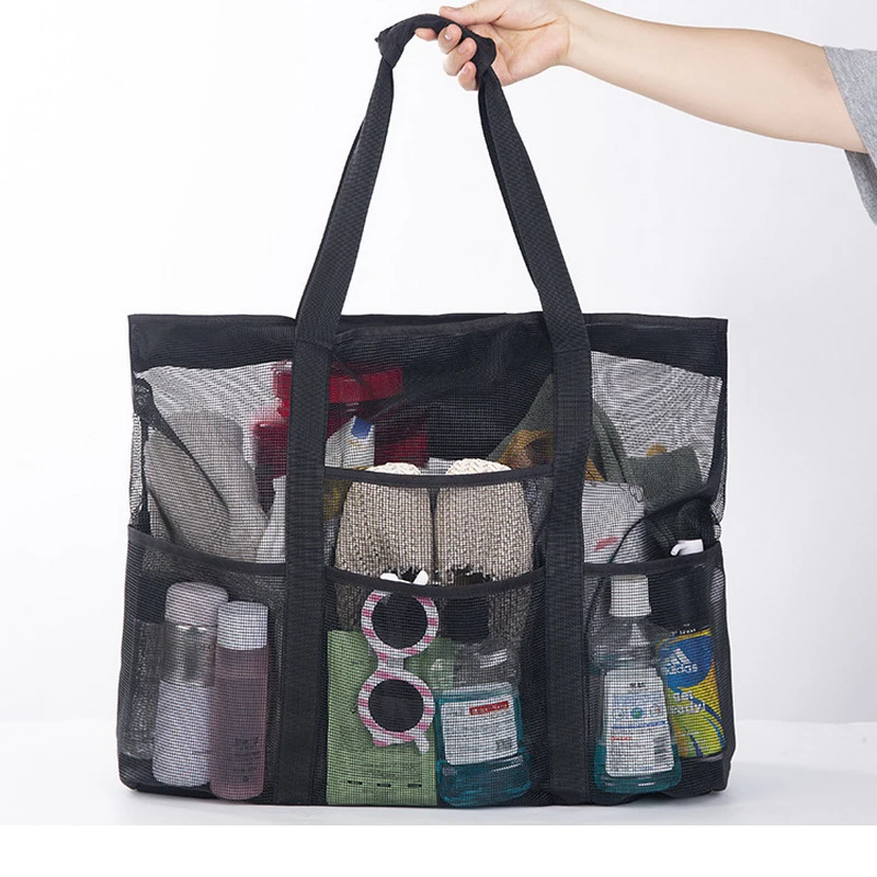 FUNMARDI Summer Beach Bag Women Men Large Capacity Tote Bag Mesh Shoulder Bag Handbag Multiple Pocket Design Travel Bag WLHB2764
FUNMARDI Summer Beach Bag Women Men Large Capacity Tote Bag Mesh Shoulder Bag Handbag Multiple Pocket Design Travel Bag WLHB2764