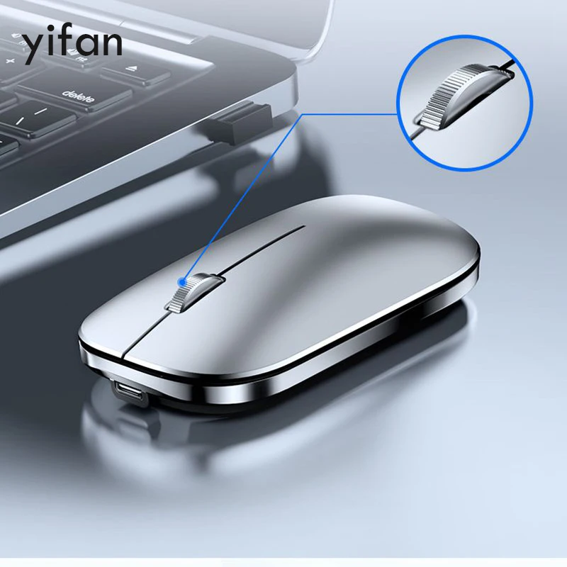 B.O.W Slim Mouse Rechargeable Silent Click , 2.4Ghz Wireless Dongle Plug and Play Small Computer Mice Mute Light Weight Portable
B.O.W Slim Mouse Rechargeable Silent Click , 2.4Ghz Wireless Dongle Plug and Play Small Computer Mice Mute Light Weight Portable