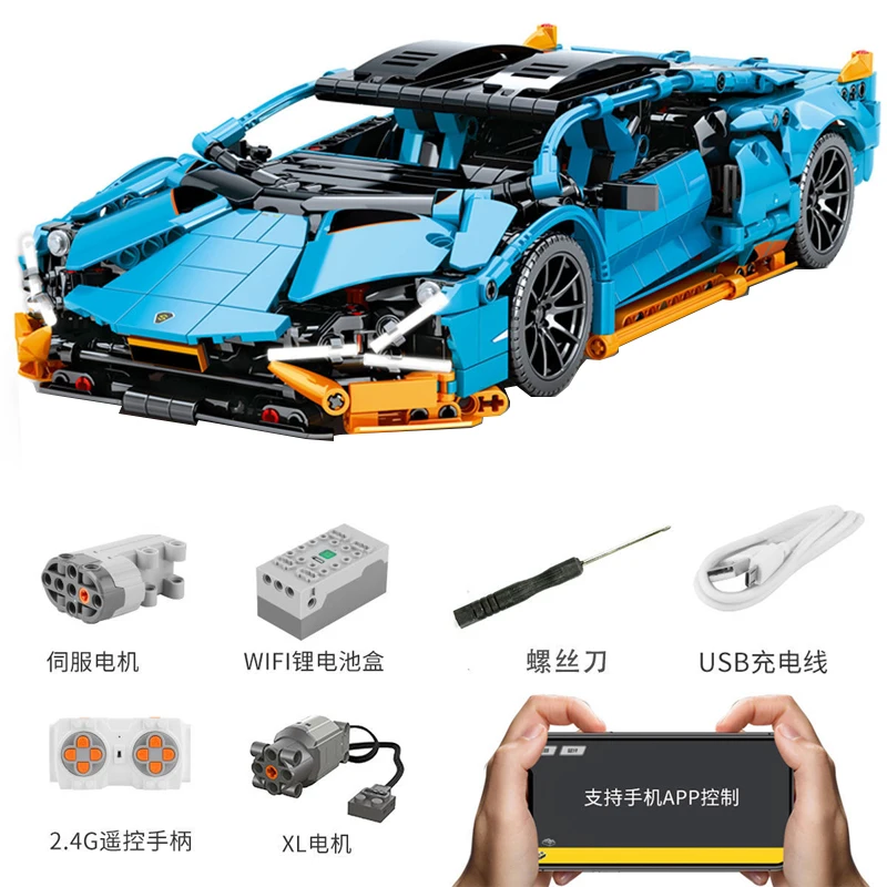 City Technology APP Remote control Sports Car Model Building Blocks Technical RC Racing Car Bricks Gifts Toys for children
City Technology APP Remote control Sports Car Model Building Blocks Technical RC Racing Car Bricks Gifts Toys for children