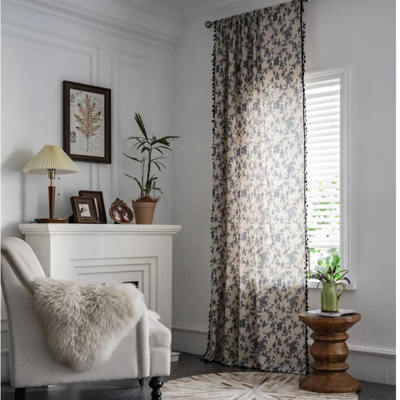 1PCS 1.4M Nordic Country Cotton Linen Tassel Curtain Half Blackout Curtain Living Room Bedroom Curtain Home Decoration
1PCS 1.4M Nordic Country Cotton Linen Tassel Curtain Half Blackout Curtain Living Room Bedroom Curtain Home Decoration