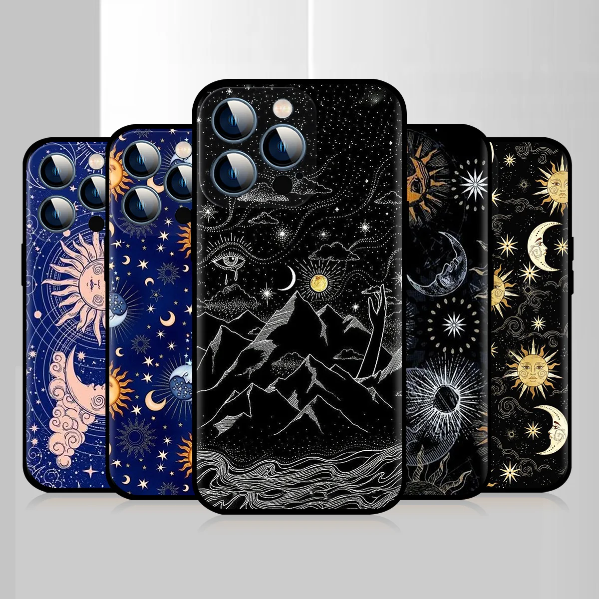 Tarot Sun Moon Phone Case For Apple iPhone 14 13 12 Mini 11 Pro Max X XS XR 7 8 Plus 6 6S SE 2022 Black Protection Cover
Tarot Sun Moon Phone Case For Apple iPhone 14 13 12 Mini 11 Pro Max X XS XR 7 8 Plus 6 6S SE 2022 Black Protection Cover