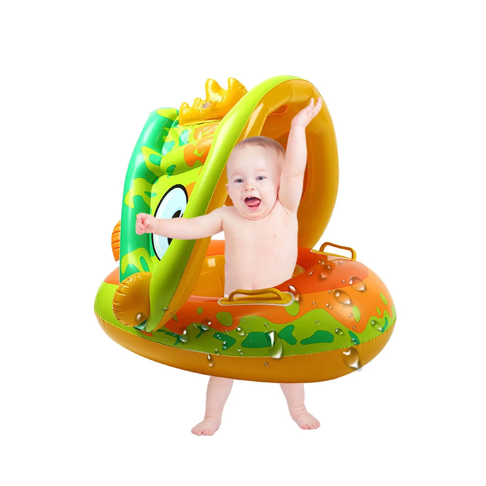 Kids Pool Float Inflatable Baby Swim Float Kids Swimming Float With Sun Canopy Unique Cartoon Swim Ring Swim Trainer For Kids
Kids Pool Float Inflatable Baby Swim Float Kids Swimming Float With Sun Canopy Unique Cartoon Swim Ring Swim Trainer For Kids