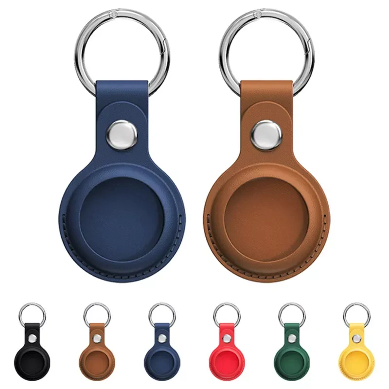 For Apple Airtags Case Leather Keychain Protective For Airtag Tracker Locator Device Anti-lost For airtag air tag Case llavero
For Apple Airtags Case Leather Keychain Protective For Airtag Tracker Locator Device Anti-lost For airtag air tag Case llavero