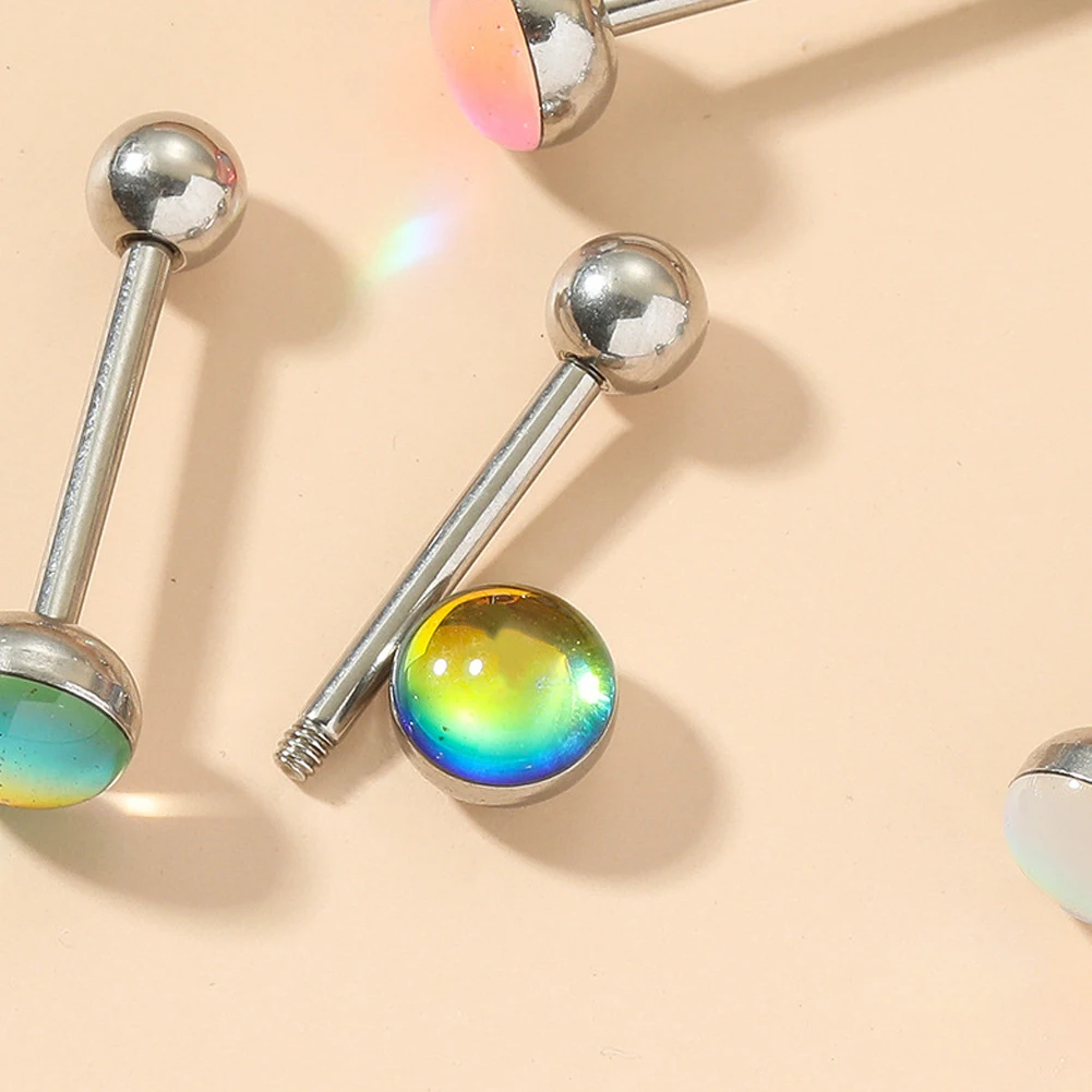 2 Pcs Tongue Piercing Stainless Steel Piercing Tongue Rings Bars Girls 16mm Tongue Piercing Industrial Barbell Quality Body Ring
2 Pcs Tongue Piercing Stainless Steel Piercing Tongue Rings Bars Girls 16mm Tongue Piercing Industrial Barbell Quality Body Ring