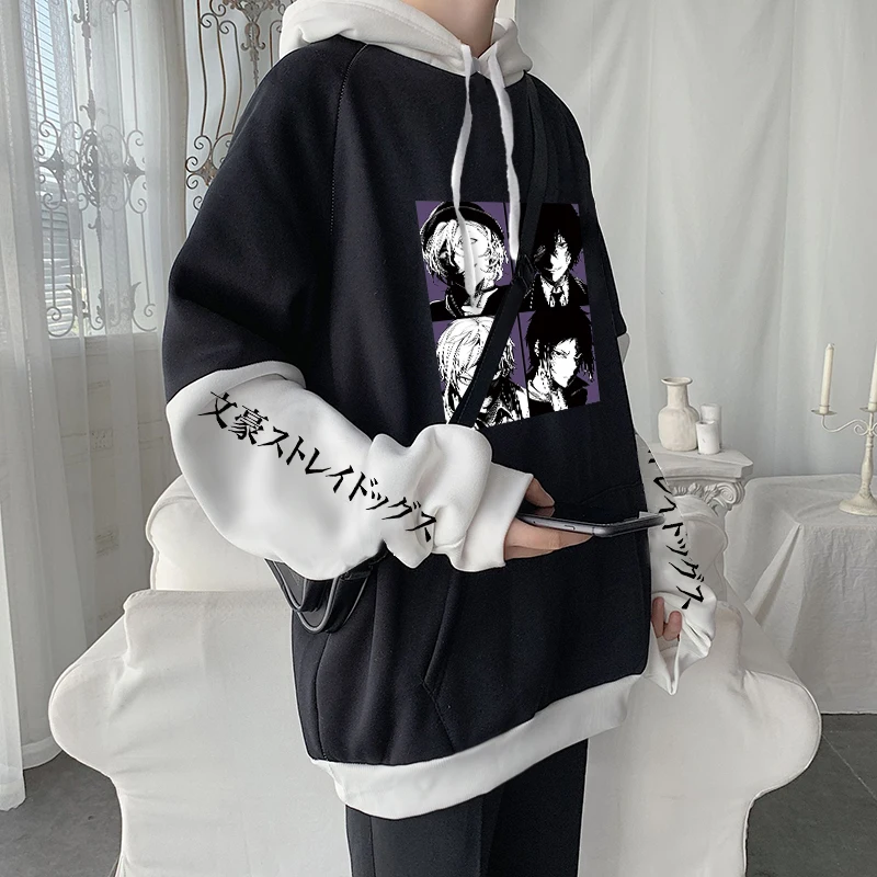 Anime Bungo Stray Dogs Osamu Dazai Friends Hoodies Gothic Cool Manga Streetwear Oversized Long Sleeve Women Winter Sweatshirts
Anime Bungo Stray Dogs Osamu Dazai Friends Hoodies Gothic Cool Manga Streetwear Oversized Long Sleeve Women Winter Sweatshirts