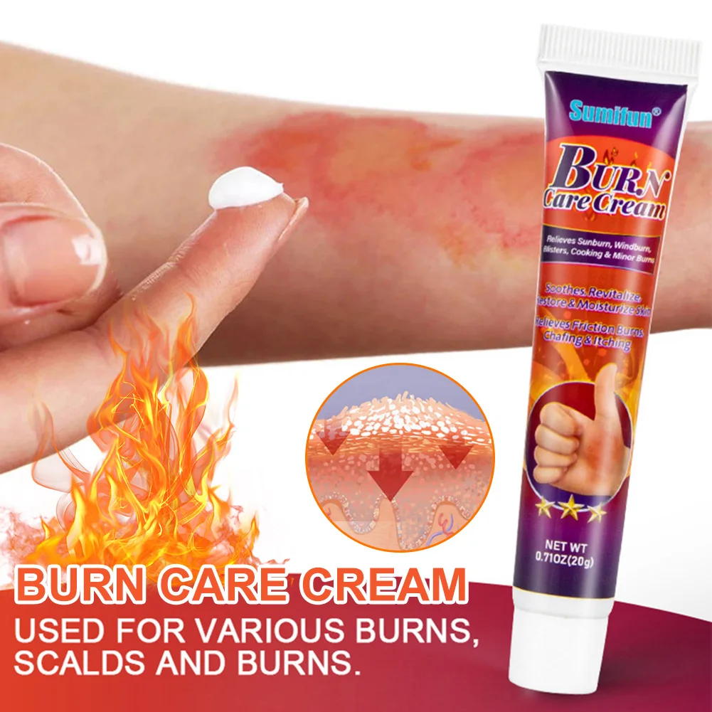 20g Scald Burn Cream Natural Herbal Wound Burn Scald Pain Relief Ointment Anti Infection Scar Inhibition Pain Relief Ointment
20g Scald Burn Cream Natural Herbal Wound Burn Scald Pain Relief Ointment Anti Infection Scar Inhibition Pain Relief Ointment
