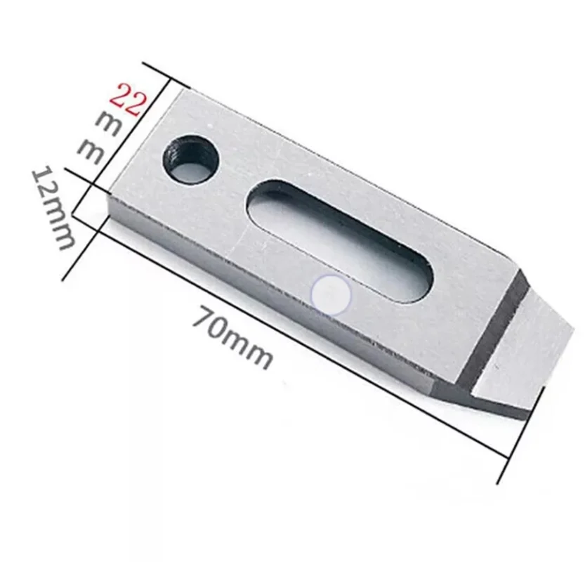 

SUS 440 CNC Wire EDM Machine Stainless Jig Holder For Clamping PFB 70 x 22 x 12mm M8 Screw NEW 1pc