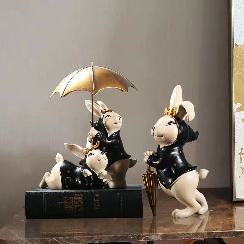 Handicraft Decoration Entrance TV Cabinet Desk Home Office Living Room Decoration Wedding Gift Nordic Light Luxury Cute Rabbit S
Handicraft Decoration Entrance TV Cabinet Desk Home Office Living Room Decoration Wedding Gift Nordic Light Luxury Cute Rabbit S
