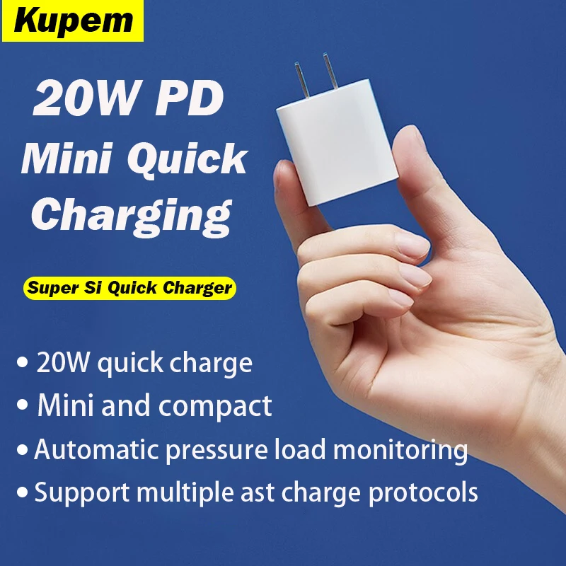 Сетевой адаптер питания PD 20 Вт, зарядное устройство с вилкой Стандарта США и ЕС, быстрое зарядное устройство для смартфонов QC3.0 18 Вт для iPad Pro ...
Сетевой адаптер питания PD 20 Вт, зарядное устройство с вилкой Стандарта США и ЕС, быстрое зарядное устройство для смартфонов QC3.0 18 Вт для iPad Pro ...