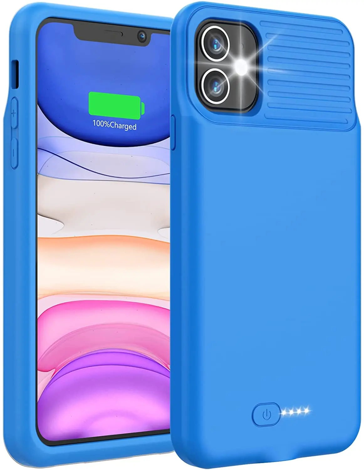 Battery Case for iPhone 11, ATGIH Real 6000mAh Slim Portable Protective Charging Case Rechargeable Extended Battery Charger
Battery Case for iPhone 11, ATGIH Real 6000mAh Slim Portable Protective Charging Case Rechargeable Extended Battery Charger