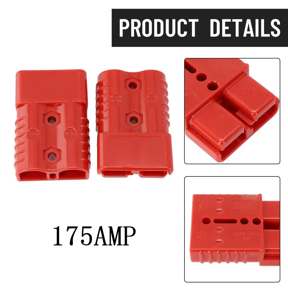 Коннектор 175A для разъемов в стиле Андерсон, 2 шт.
Коннектор 175A для разъемов в стиле Андерсон, 2 шт.