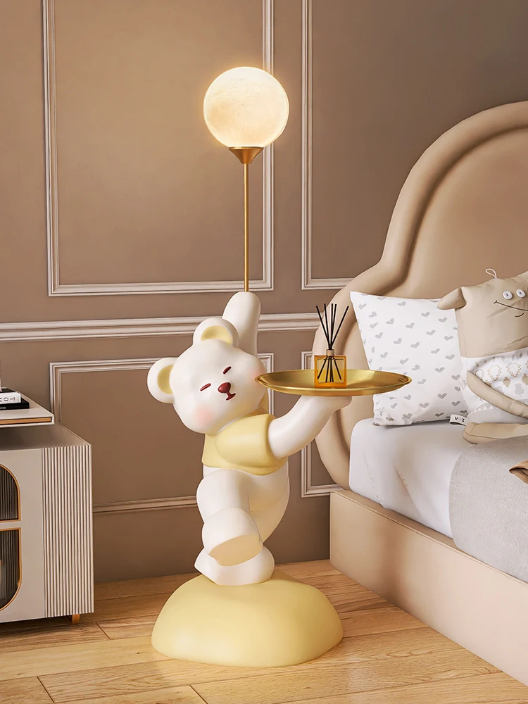 102cm Cute Bear Statue Decorations Luxury Living Room TV Cabinet Sofa Side Floor Lamp Storage Tray Home Bedroom Decor Sculpture
102cm Cute Bear Statue Decorations Luxury Living Room TV Cabinet Sofa Side Floor Lamp Storage Tray Home Bedroom Decor Sculpture