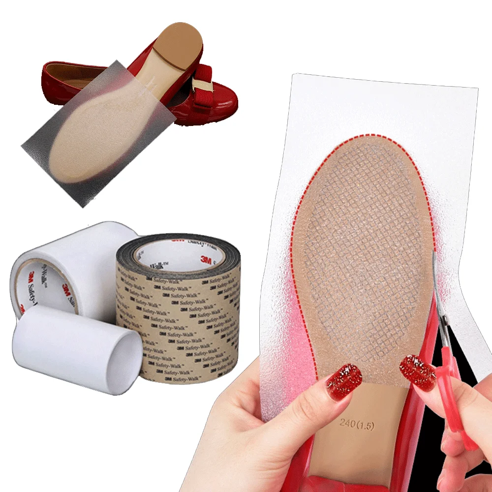 

Sole Protector for High Heels Shoes for Women Sandals Outsole Insoles Self-Adhesive Ground Grip Non-Slip Shoe Repair Stickers