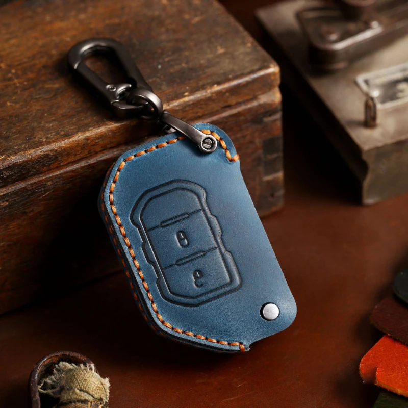 Luxury Leather Car Key Case Cover Case for Jeep Wrangler Jl JK Sahara Robin Hood
Luxury Leather Car Key Case Cover Case for Jeep Wrangler Jl JK Sahara Robin Hood