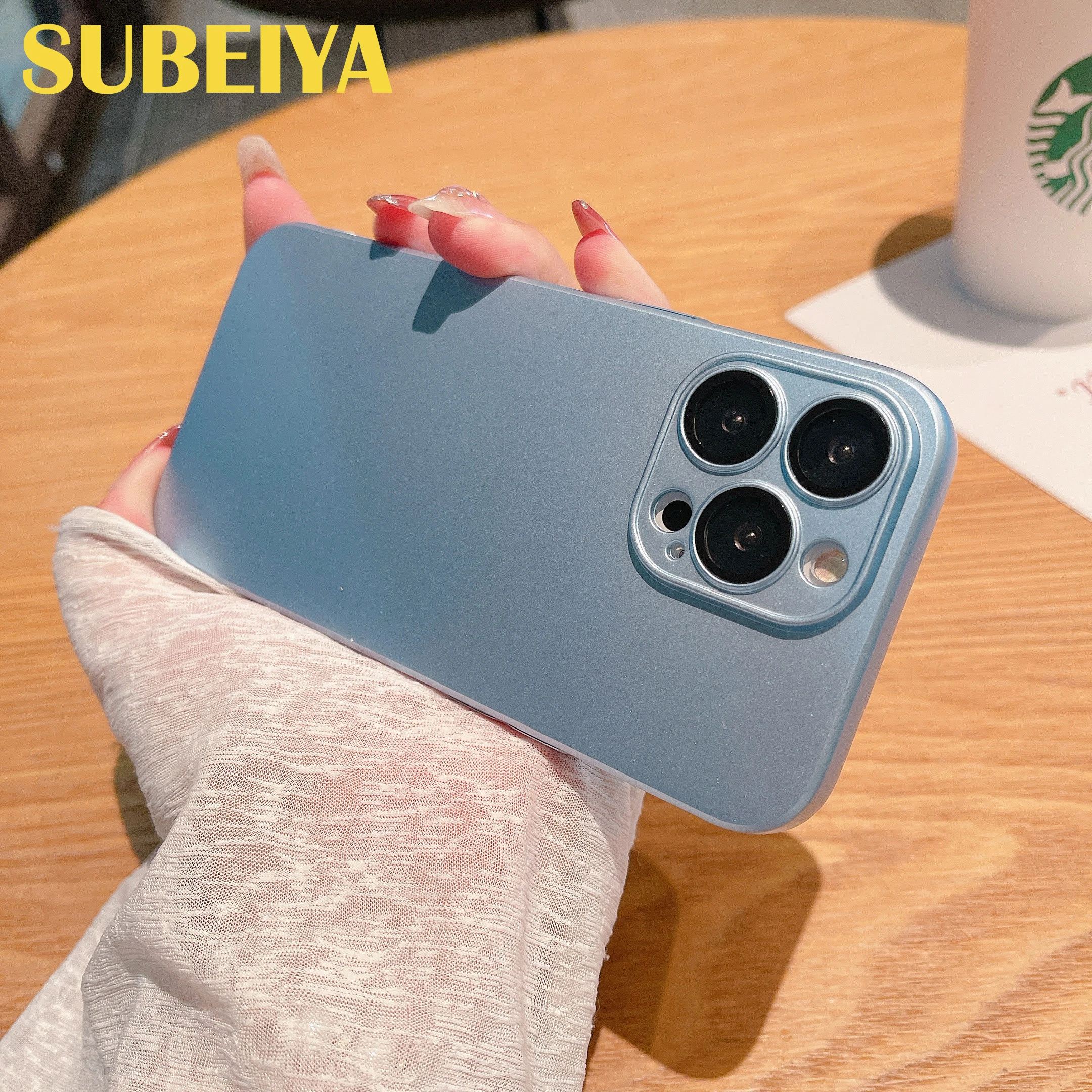 SUBEIYA Luxury Aluminum Camera Case for iPhone 11 12 13 Pro Max iPhone Xr X Xs Max 7 8 Plus Acrylic Slim Soft Back Cover
SUBEIYA Luxury Aluminum Camera Case for iPhone 11 12 13 Pro Max iPhone Xr X Xs Max 7 8 Plus Acrylic Slim Soft Back Cover