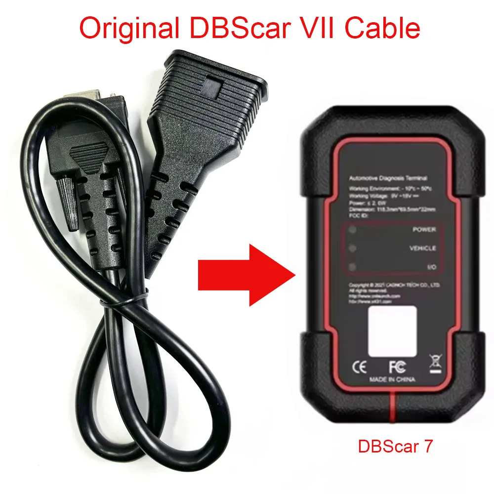 Запуск кабеля DBScar VII для запуска DBSCAR 7 DP15 к OBD «папа» 16-контактный адаптер-удлинитель OBD1 CRP429C Dbscar VII 3 ряда 
Запуск кабеля DBScar VII для запуска DBSCAR 7 DP15 к OBD «папа» 16-контактный адаптер-удлинитель OBD1 CRP429C Dbscar VII 3 ряда
