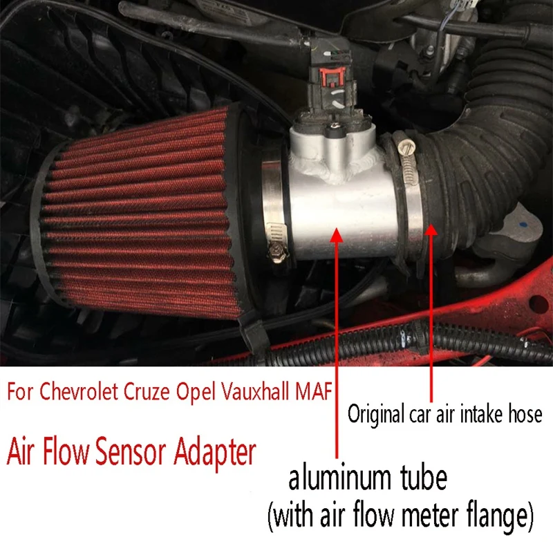 76Mm Air Flow Sensor Adapter Intake Meter Mount Base Car Accessories For Chevrolet Cruze Opel Vauxhall MAF
76Mm Air Flow Sensor Adapter Intake Meter Mount Base Car Accessories For Chevrolet Cruze Opel Vauxhall MAF