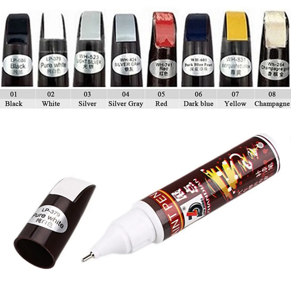 1 Pc 12 ML Universal Waterproof Car Scratch Repair Remover Pen Car Paint Care Tool 115mmx17mm Non Toxic Permanent
1 Pc 12 ML Universal Waterproof Car Scratch Repair Remover Pen Car Paint Care Tool 115mmx17mm Non Toxic Permanent