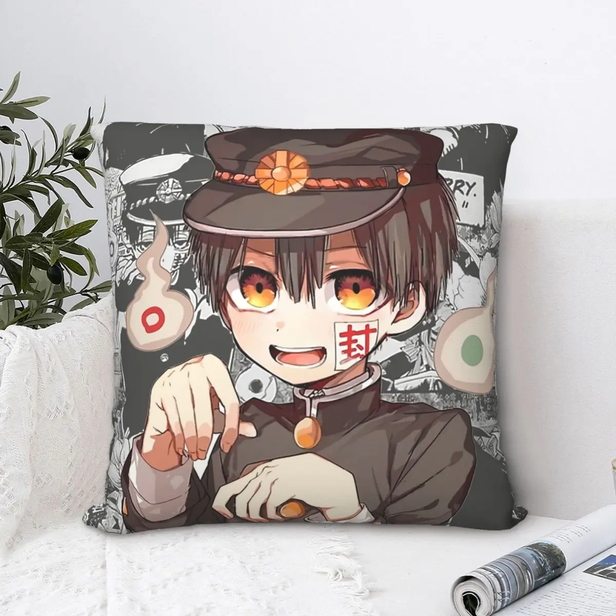 Kawaii Throw Pillow Case Toilet Bound Hanako Kun Manga Short Plus Cushion Covers For Home Sofa Chair Decorative Backpack
Kawaii Throw Pillow Case Toilet Bound Hanako Kun Manga Short Plus Cushion Covers For Home Sofa Chair Decorative Backpack