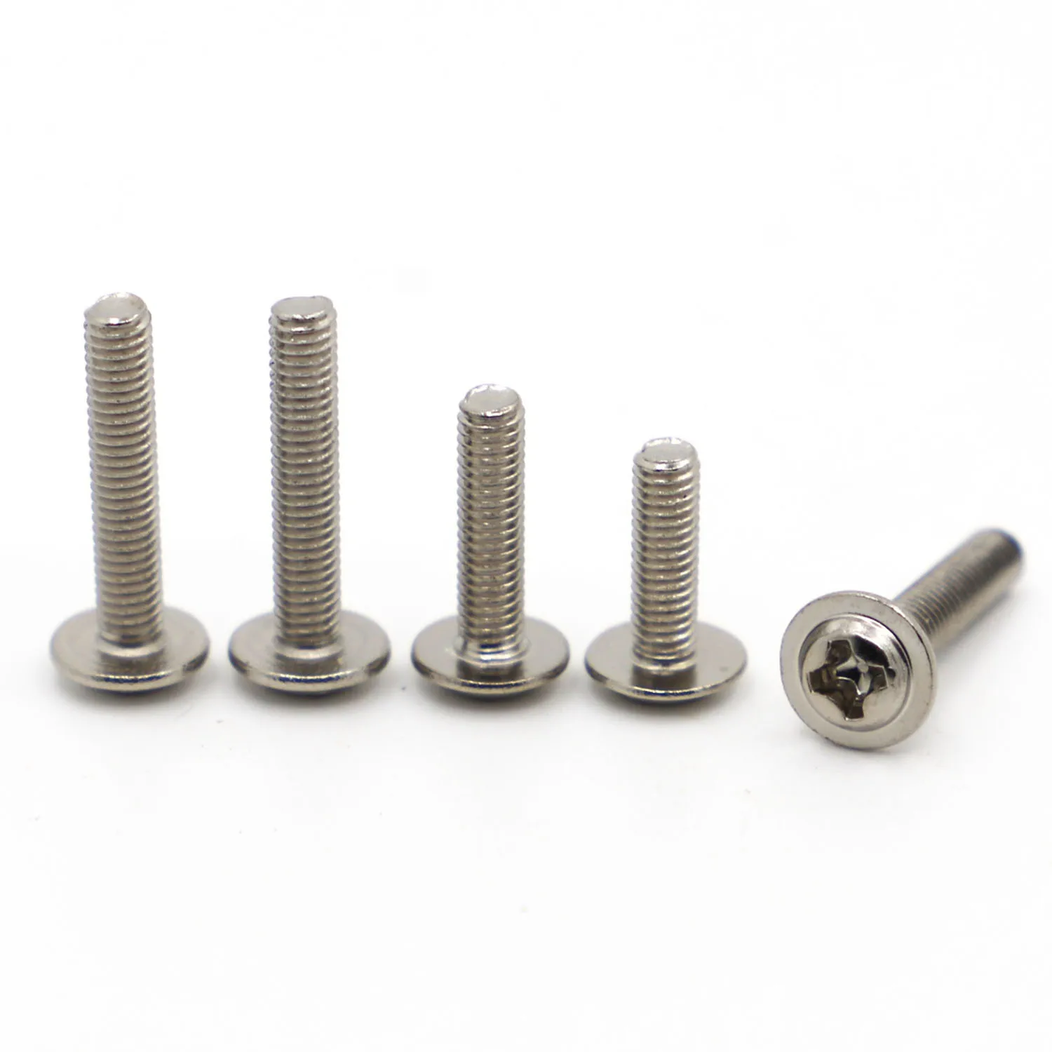 M2 M2.5 M3 M4 M5 Nickel Plating Pan Head Cross Recessed Screws with Collar For Computer Floppy DVD ROM Motherboard DIN967
M2 M2.5 M3 M4 M5 Nickel Plating Pan Head Cross Recessed Screws with Collar For Computer Floppy DVD ROM Motherboard DIN967