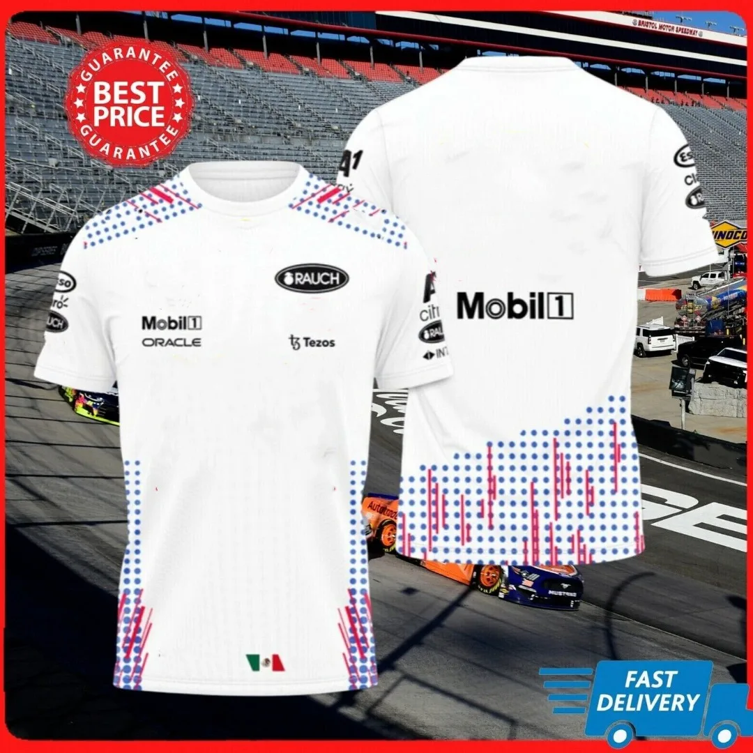 Sergio Perez F1 Formula One 3D Round Neck Men's T-Shirt Breathable Sports Casual Short Sleeve Loose Adult Top Summer 2023
Sergio Perez F1 Formula One 3D Round Neck Men's T-Shirt Breathable Sports Casual Short Sleeve Loose Adult Top Summer 2023