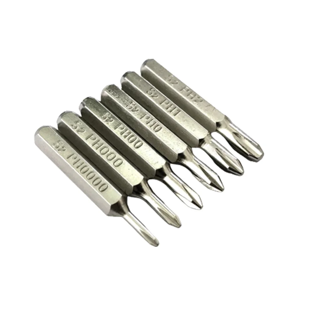 H4×28mm Cross Screwdriver Bits PH0000 PH000 PH00 PH0 PH1 PH2 4mm Hex Shank Power Tools Electric Screwdriver Assembly
H4×28mm Cross Screwdriver Bits PH0000 PH000 PH00 PH0 PH1 PH2 4mm Hex Shank Power Tools Electric Screwdriver Assembly
