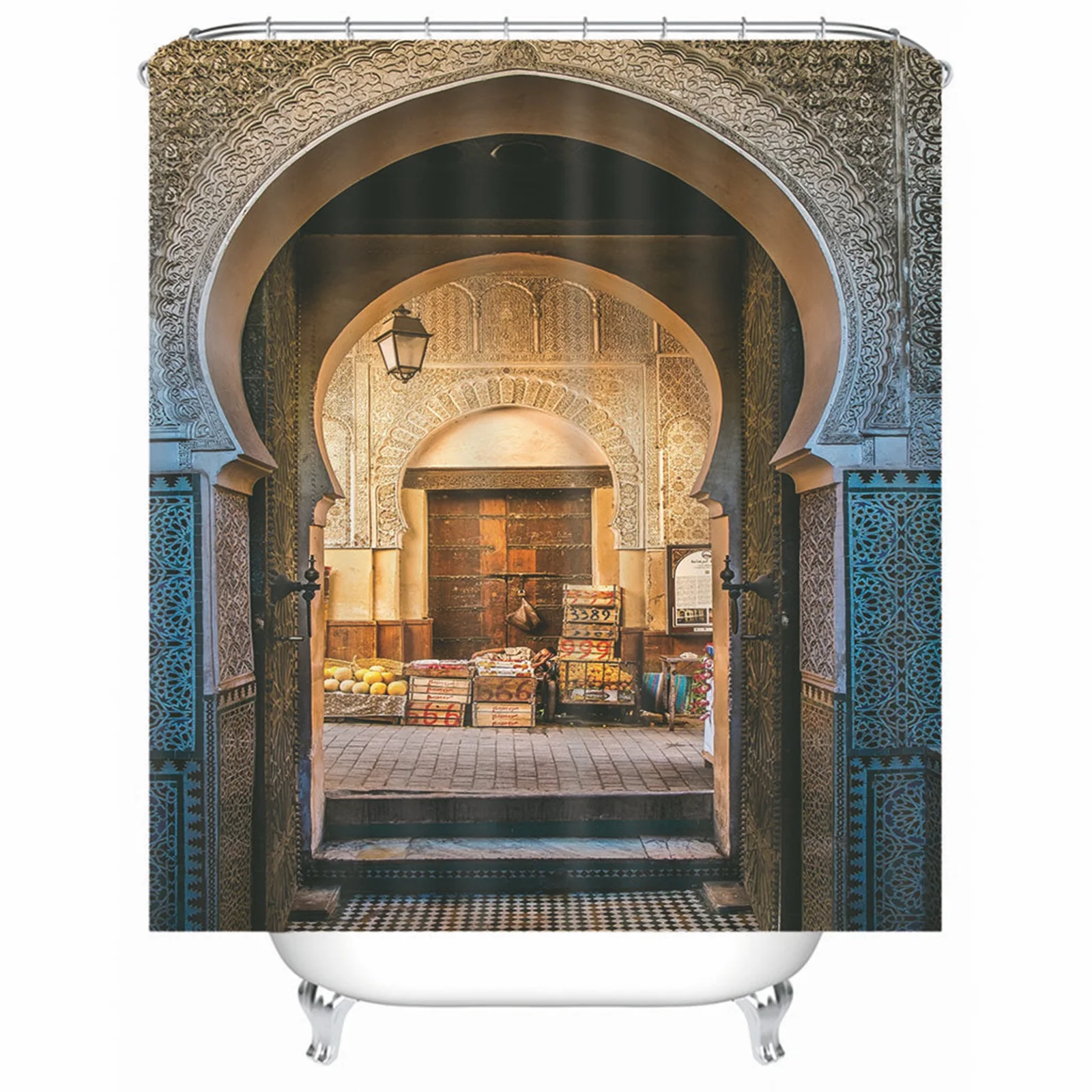 Shower Curtain Quote Polyester Fruit Stand Beige Mold Mildew Resistant Waterproof For Bathroom With Rustproof Grommets Hooks
Shower Curtain Quote Polyester Fruit Stand Beige Mold Mildew Resistant Waterproof For Bathroom With Rustproof Grommets Hooks
