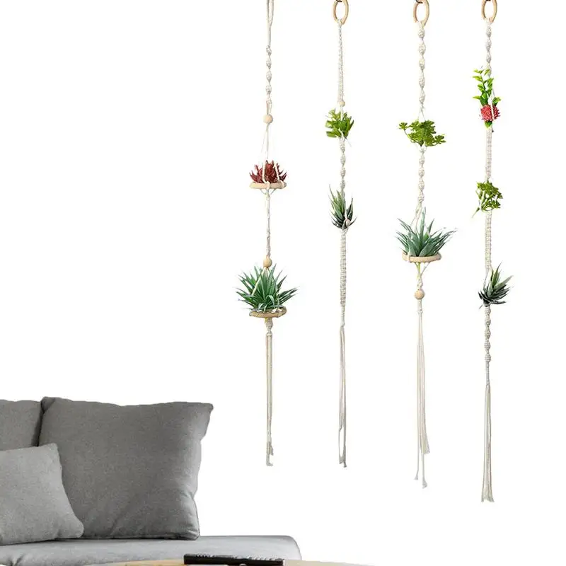 Bohemian Plant Hangers Decorative Woven Flower Pot Holders Beautiful Bohemian Style Vintage Plant Holder For Living Room Kitchen
Bohemian Plant Hangers Decorative Woven Flower Pot Holders Beautiful Bohemian Style Vintage Plant Holder For Living Room Kitchen