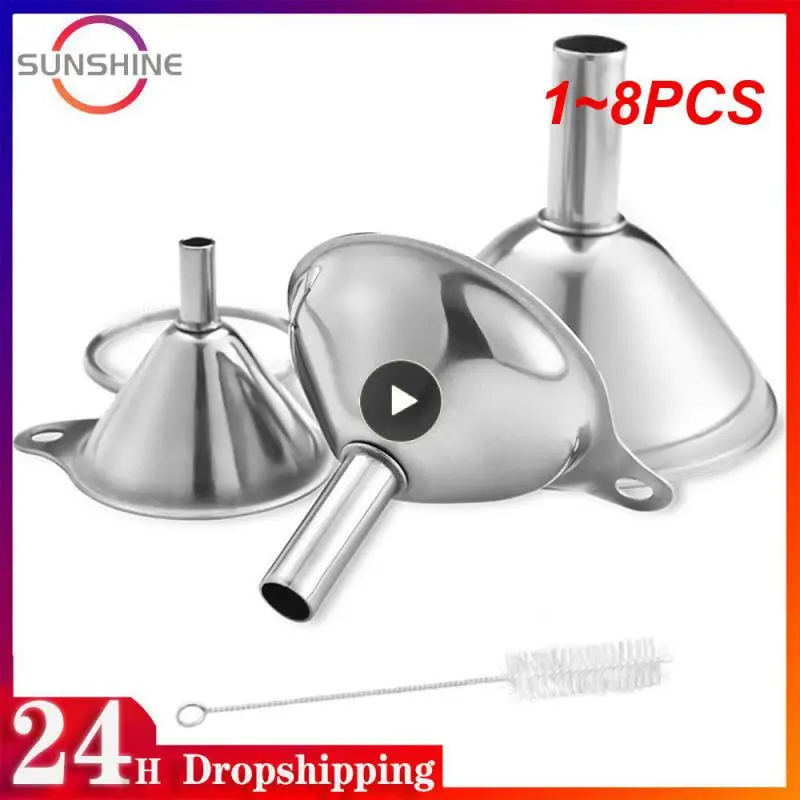 1-8 шт., воронка из нержавеющей стали с защитой от коррозии
1-8 шт., воронка из нержавеющей стали с защитой от коррозии