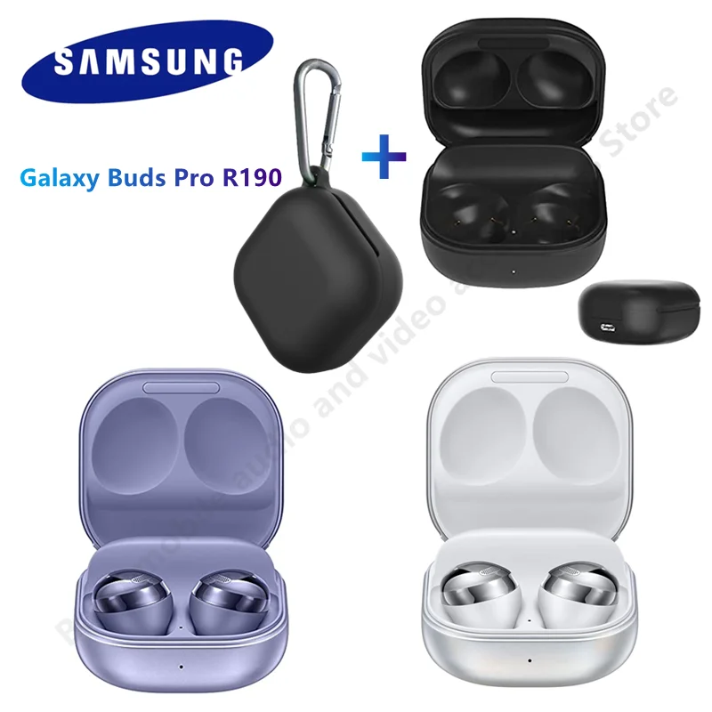 Original Samsung Galaxy Buds Pro R190 TWS Earbuds Bluetooth Headset Wireless Sports Music Bass Sound Headphones HK version 
Original Samsung Galaxy Buds Pro R190 TWS Earbuds Bluetooth Headset Wireless Sports Music Bass Sound Headphones HK version