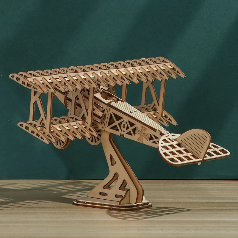 Aircraft Model DIY Children's 3D Puzzle Solid Wood Insertion and Assembly Education Toy Children's Gift
Aircraft Model DIY Children's 3D Puzzle Solid Wood Insertion and Assembly Education Toy Children's Gift