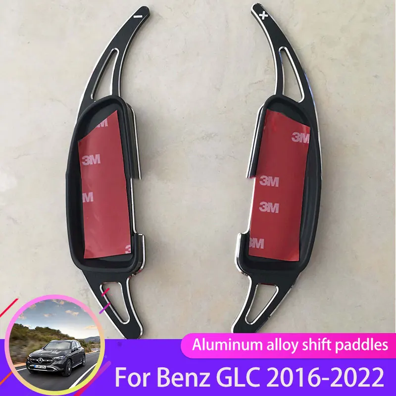 2x for Mercedes Benz GLC X253 AMG 2016~2022 2020 2021 Car Steering Wheel DSG Aluminium Gear Shift Shifter Extension Car-styling
2x for Mercedes Benz GLC X253 AMG 2016~2022 2020 2021 Car Steering Wheel DSG Aluminium Gear Shift Shifter Extension Car-styling